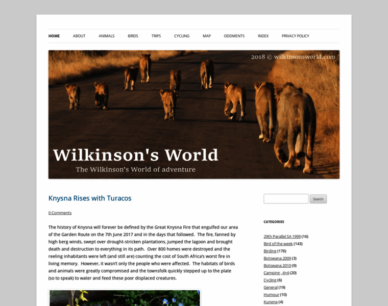 Wilkinsonsworld.com thumbnail