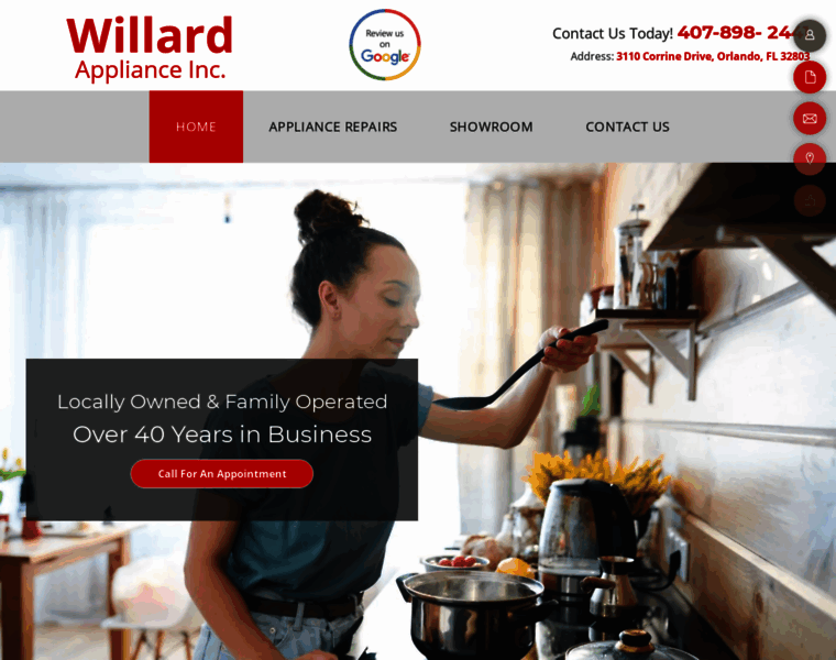 Willardappliance.com thumbnail