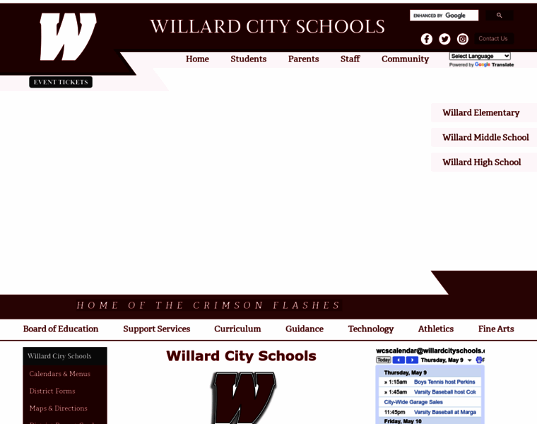 Willardschools.org thumbnail