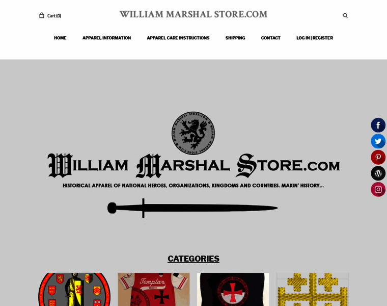 Williammarshalstore.com thumbnail