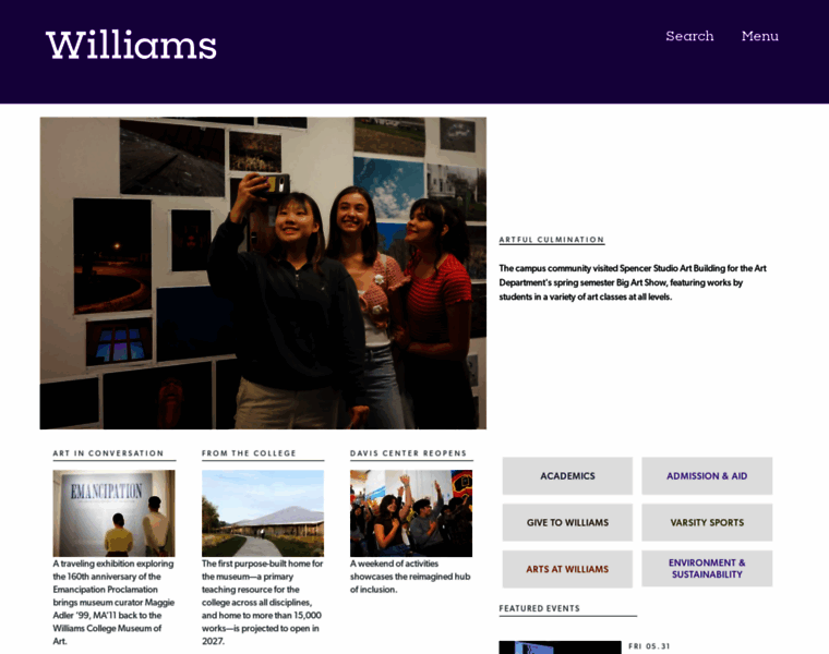 Williams.edu thumbnail