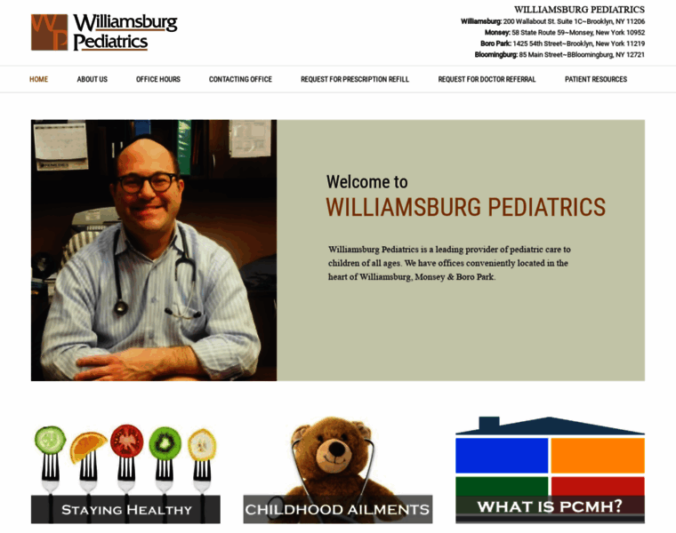 Williamsburgpediatrics.com thumbnail