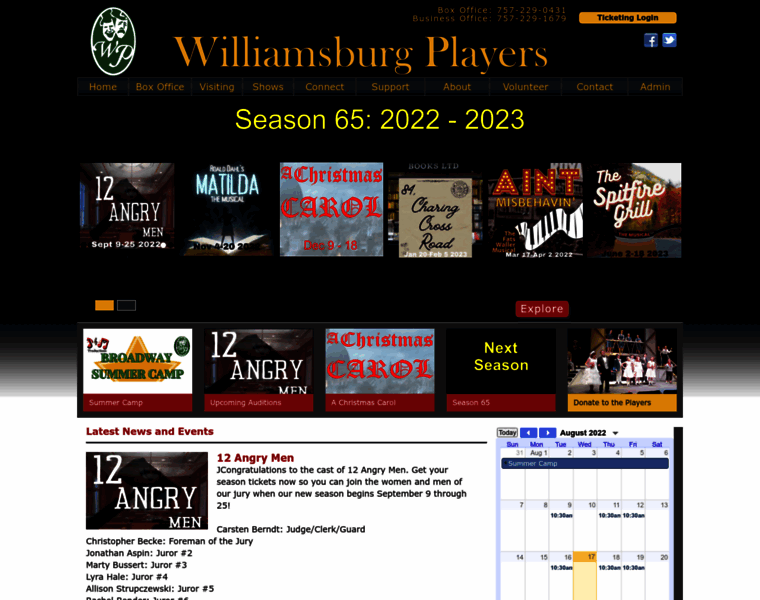 Williamsburgplayers.org thumbnail