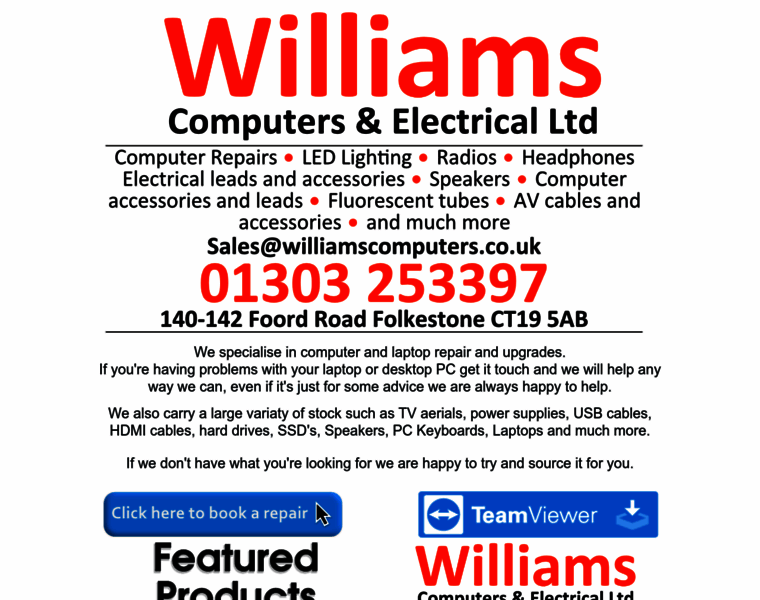 Williamscomputers.co.uk thumbnail