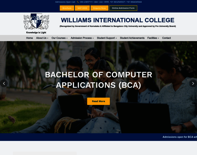 Williamsinternationalcollege.com thumbnail