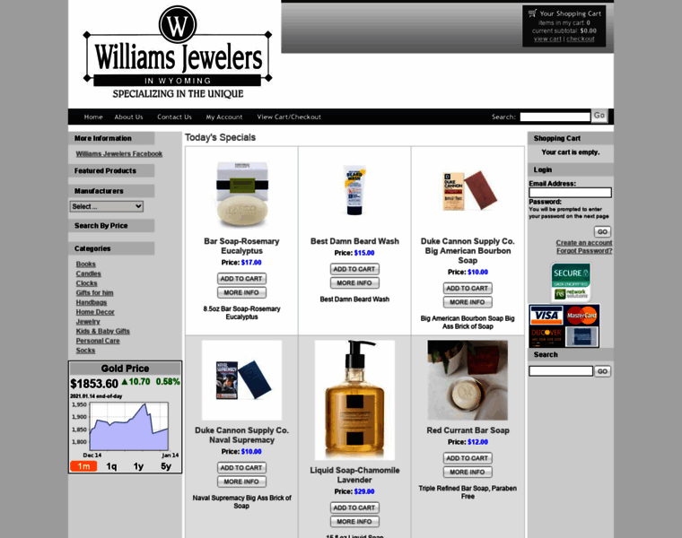 Williamsjewelersinc.com thumbnail