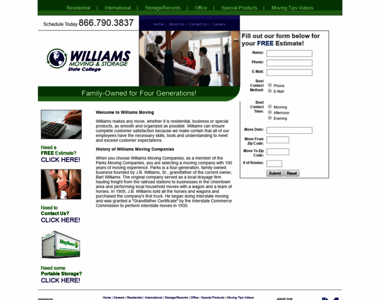 Williamsmoving.biz thumbnail