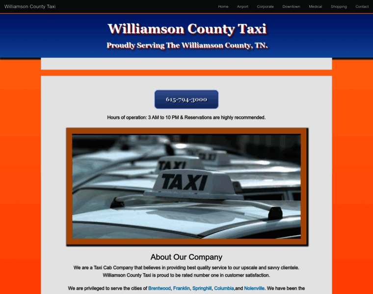 Williamsoncountytaxi.com thumbnail
