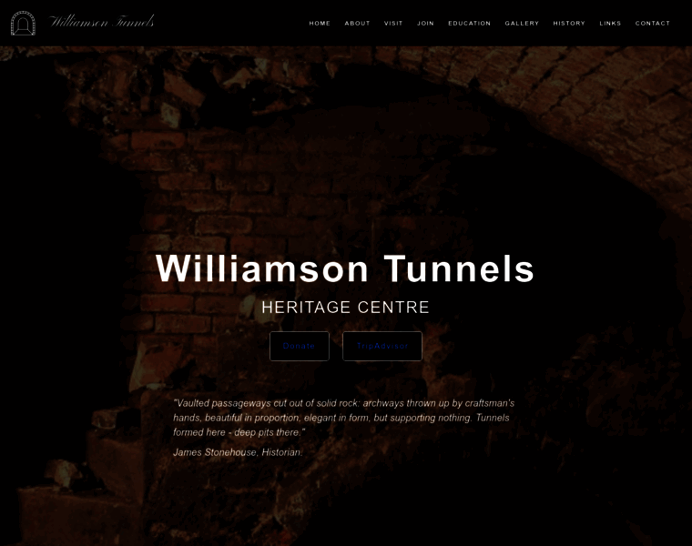 Williamsontunnels.co.uk thumbnail