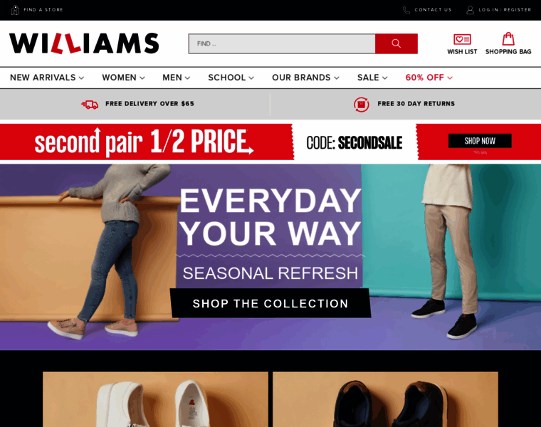 Williamsshoes.com.au thumbnail