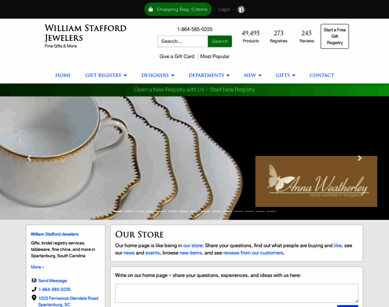 Williamstaffordjewelers.com thumbnail