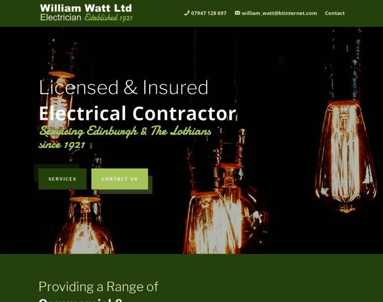 Williamwattelectricians.co.uk thumbnail
