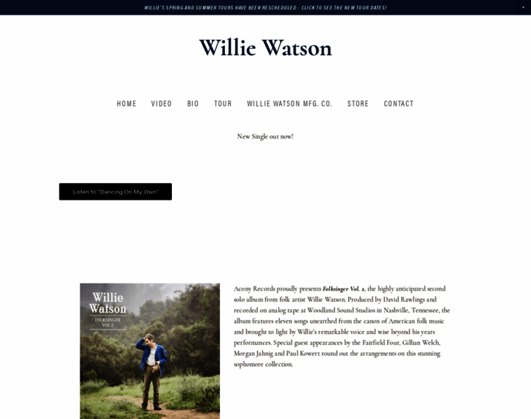 Williewatson.com thumbnail