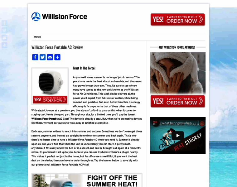 Willistonforceportableac.org thumbnail
