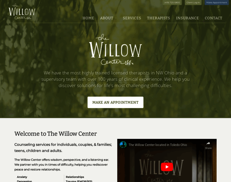 Willow-center.com thumbnail
