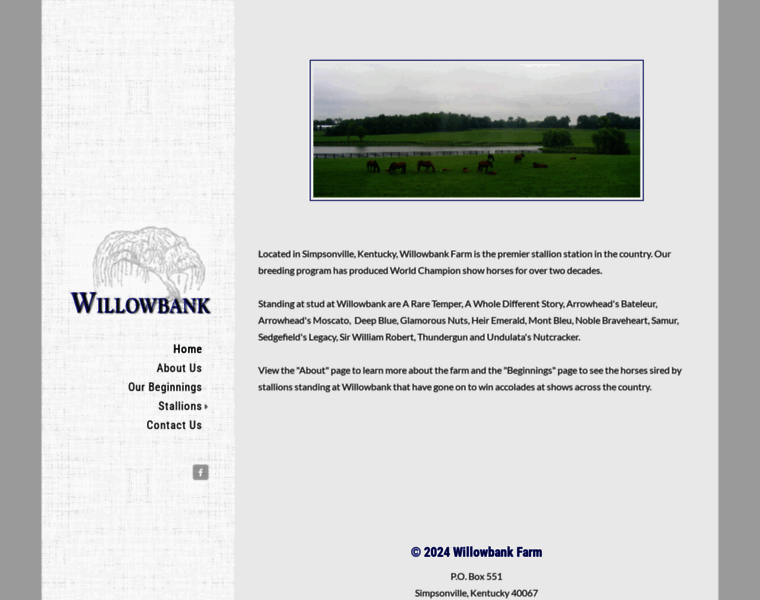 Willowbankfarm.com thumbnail