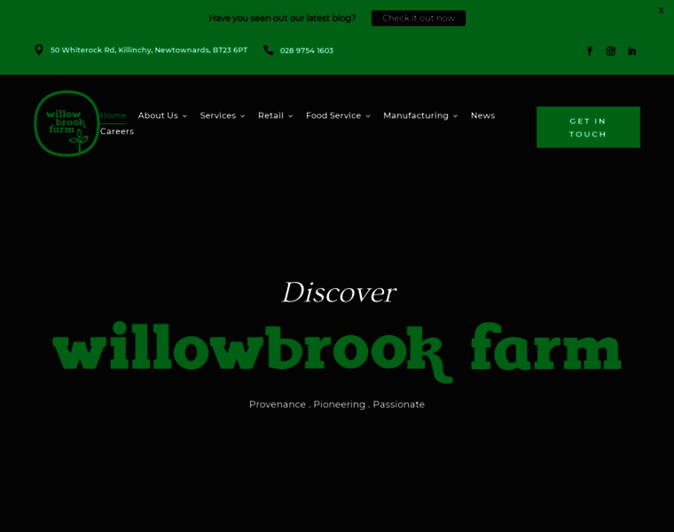 Willowbrookfoods.co.uk thumbnail