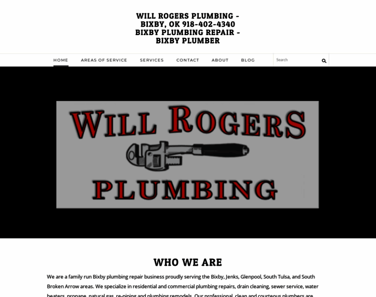 Willrogersplumbing.com thumbnail