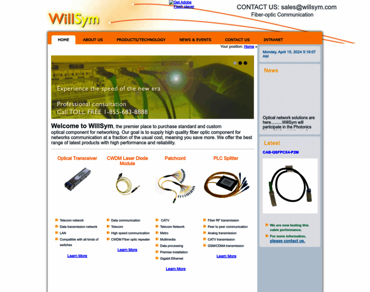 Willsym.com thumbnail