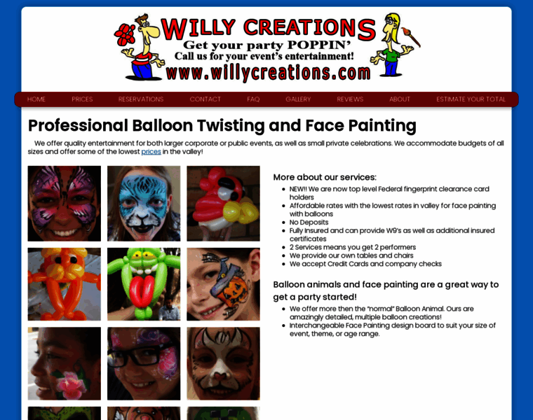 Willycreations.com thumbnail