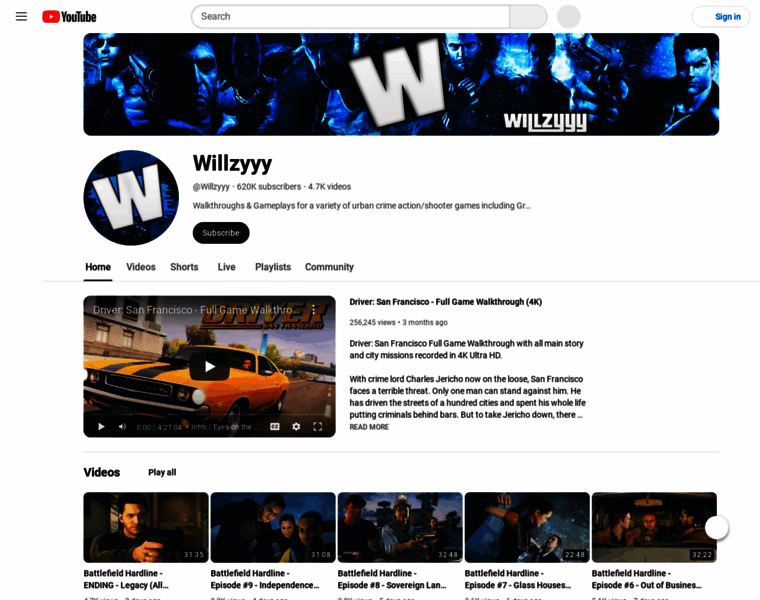 Willzyyy.com thumbnail