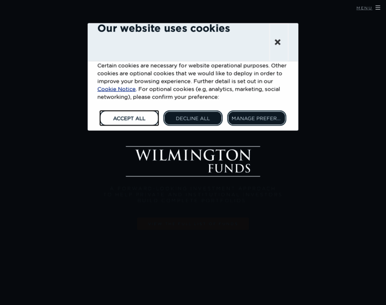 Wilmingtonfunds.com thumbnail