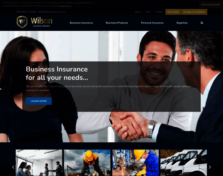 Wilsoninsurance.co.uk thumbnail