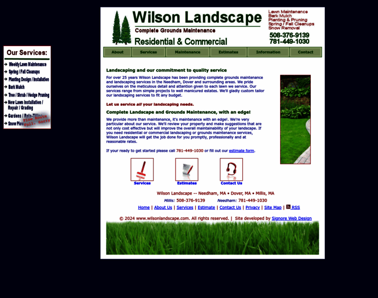 Wilsonlandscape.com thumbnail