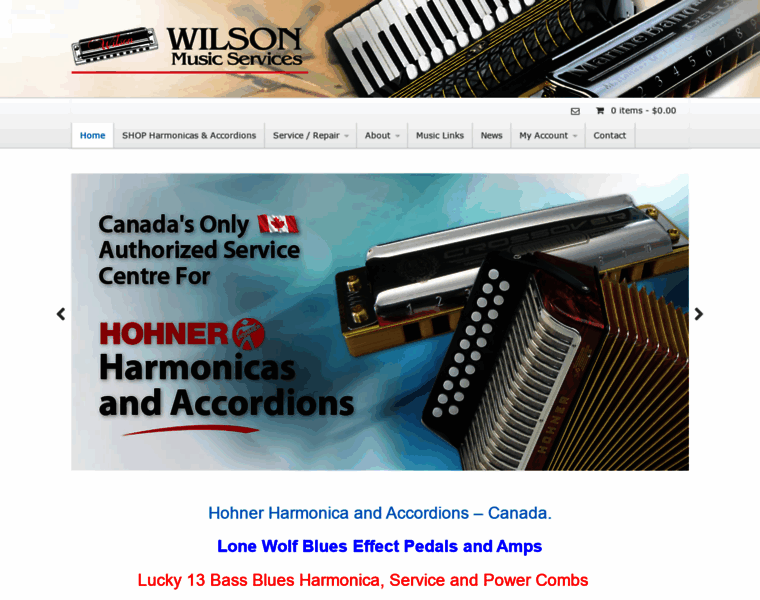 Wilsonmusic.ca thumbnail