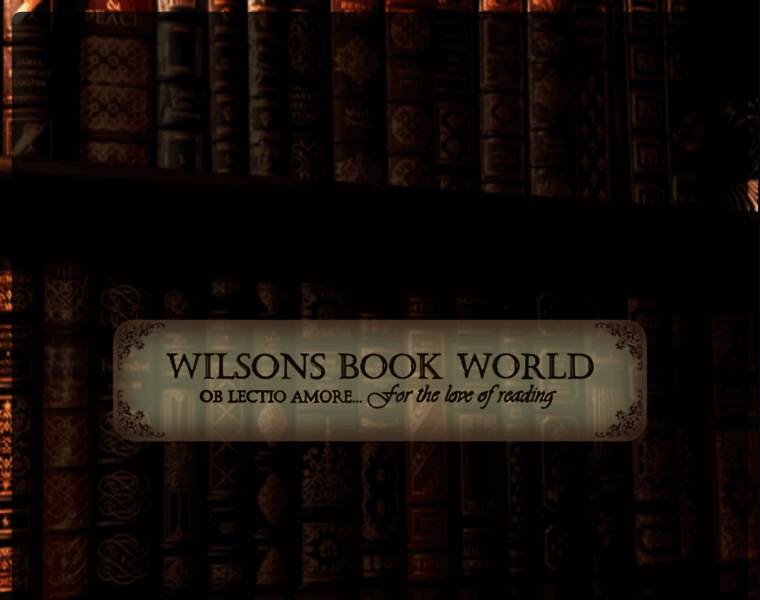Wilsonsbookworld.com thumbnail