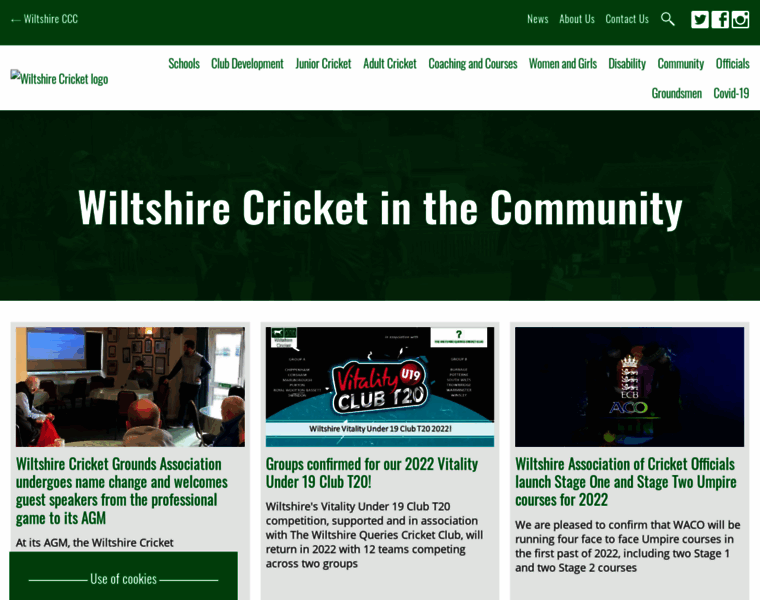 Wiltshirecricket.co.uk thumbnail