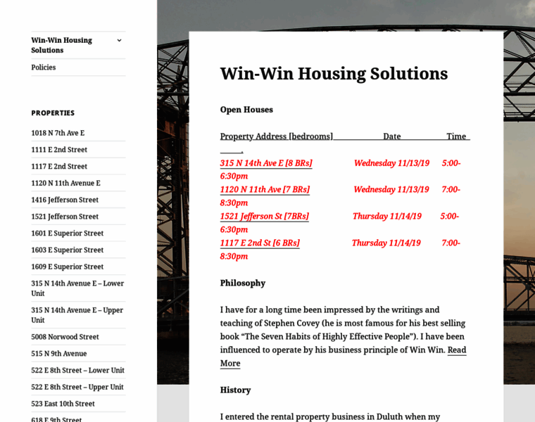 Win-winhousingsolutions.com thumbnail
