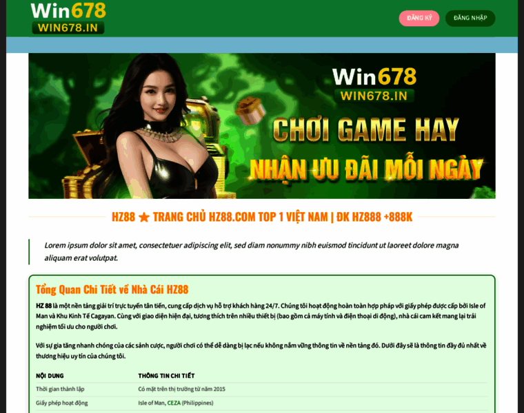 Win678.in thumbnail