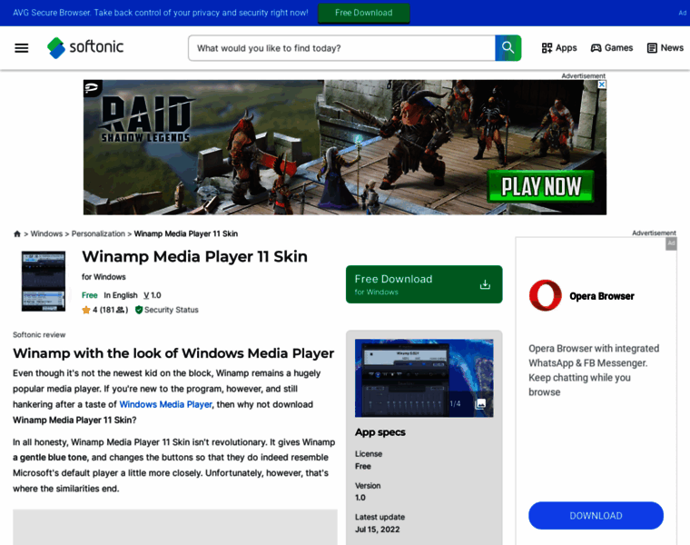 Winamp-media-player-skin.en.softonic.com thumbnail