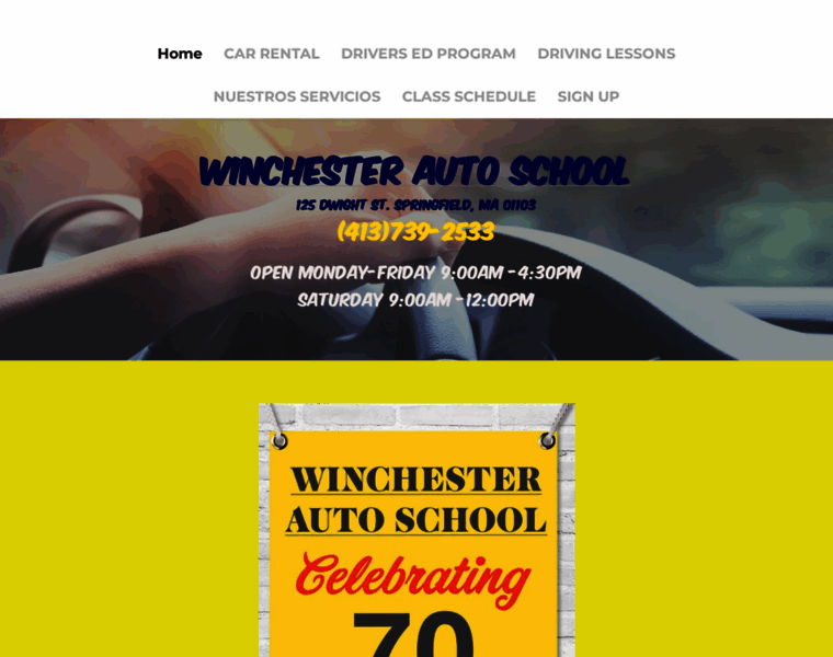 Winchesterautoschool.com thumbnail
