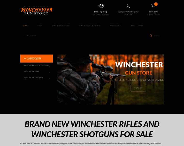 Winchestergunstore.com thumbnail