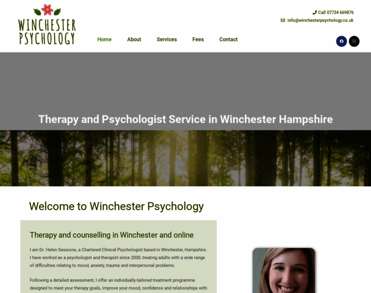 Winchesterpsychology.co.uk thumbnail