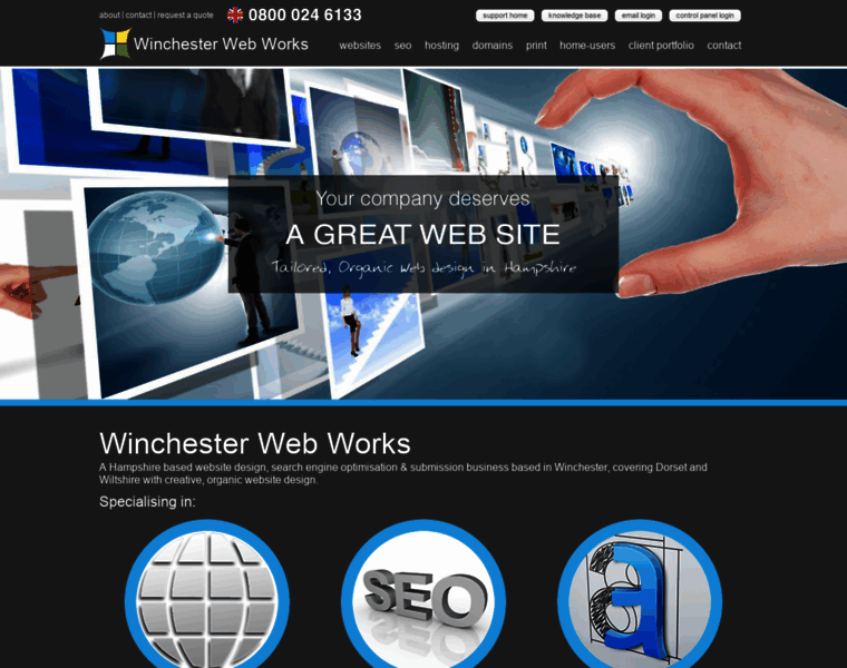 Winchesterwebworks.co thumbnail