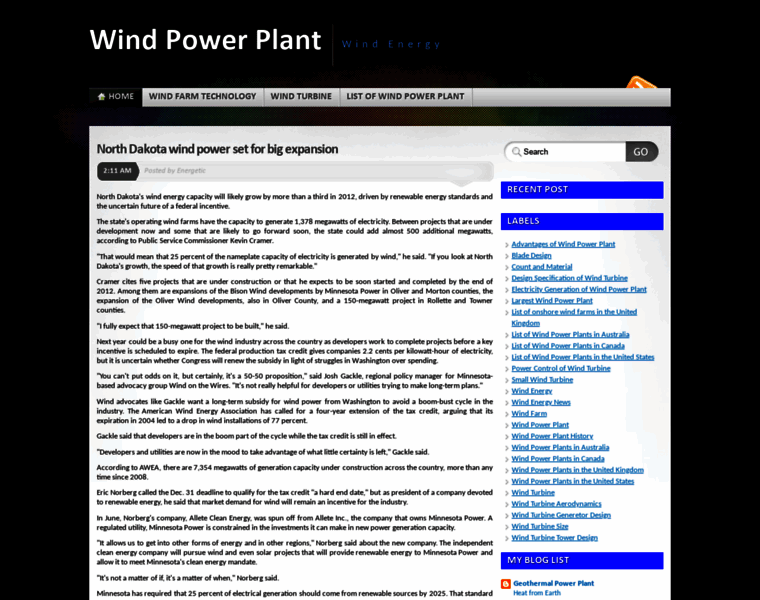 Wind-powerplant.blogspot.com thumbnail