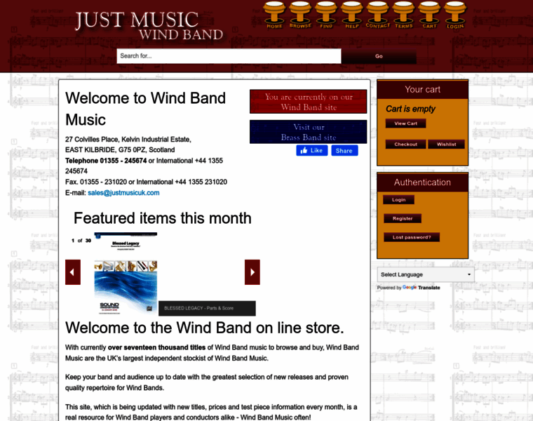 Windbandmusic.co.uk thumbnail