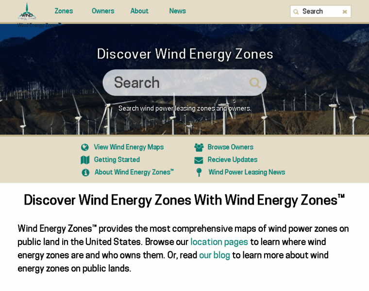 Windenergyzones.com thumbnail