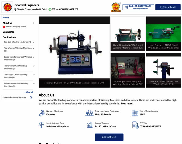 Windingmachineindia.in thumbnail Windingmachineindia.in thumbnail