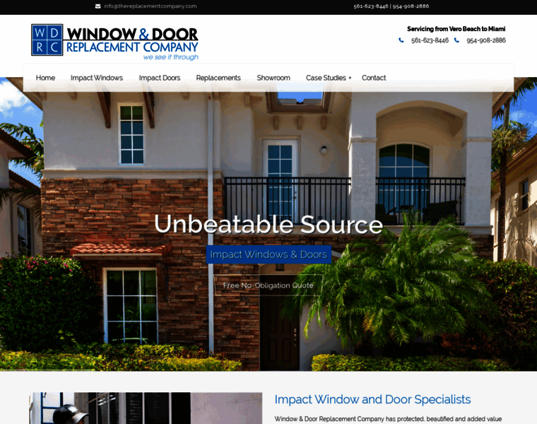 Windowanddoorreplacementcompany.com thumbnail