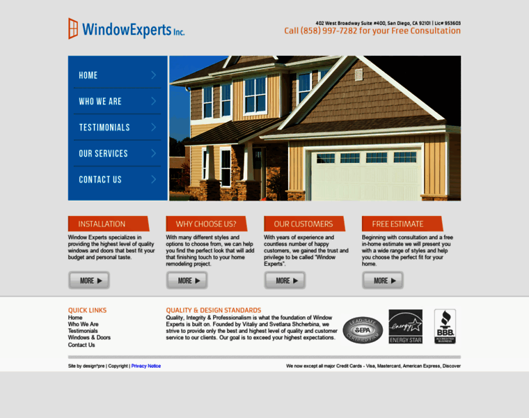 Windowexpertsinc.com thumbnail