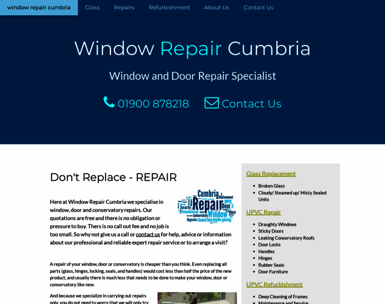 Windowrepaircumbria.co.uk thumbnail