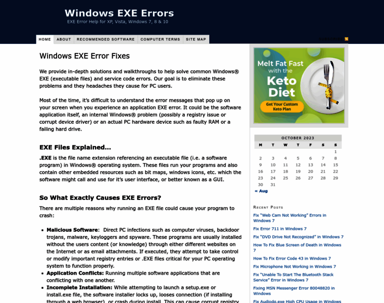 Windows-exe-errors.com thumbnail