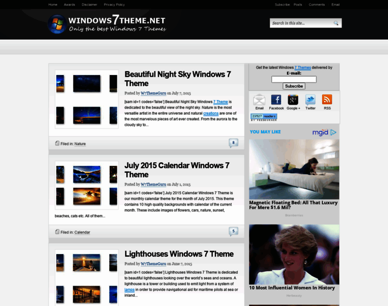 Windows7theme.net thumbnail