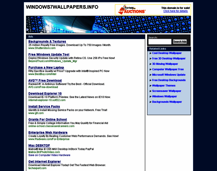 Windows7wallpapers.info thumbnail