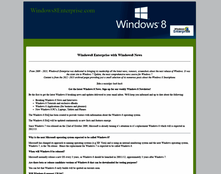 Windows8enterprise.com thumbnail