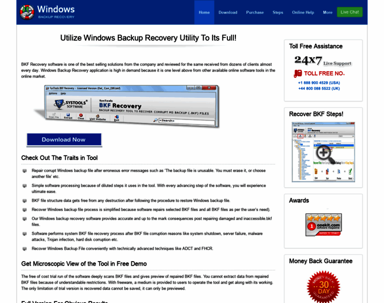 Windowsbackuprecovery.net thumbnail